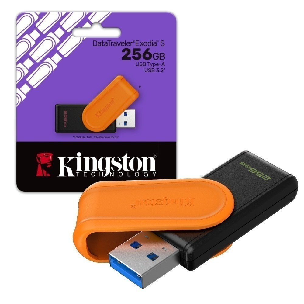 Kingston 64G 128G 256G 512G DataTraveler Exodia S USB3.2 隨身碟-規格圖5