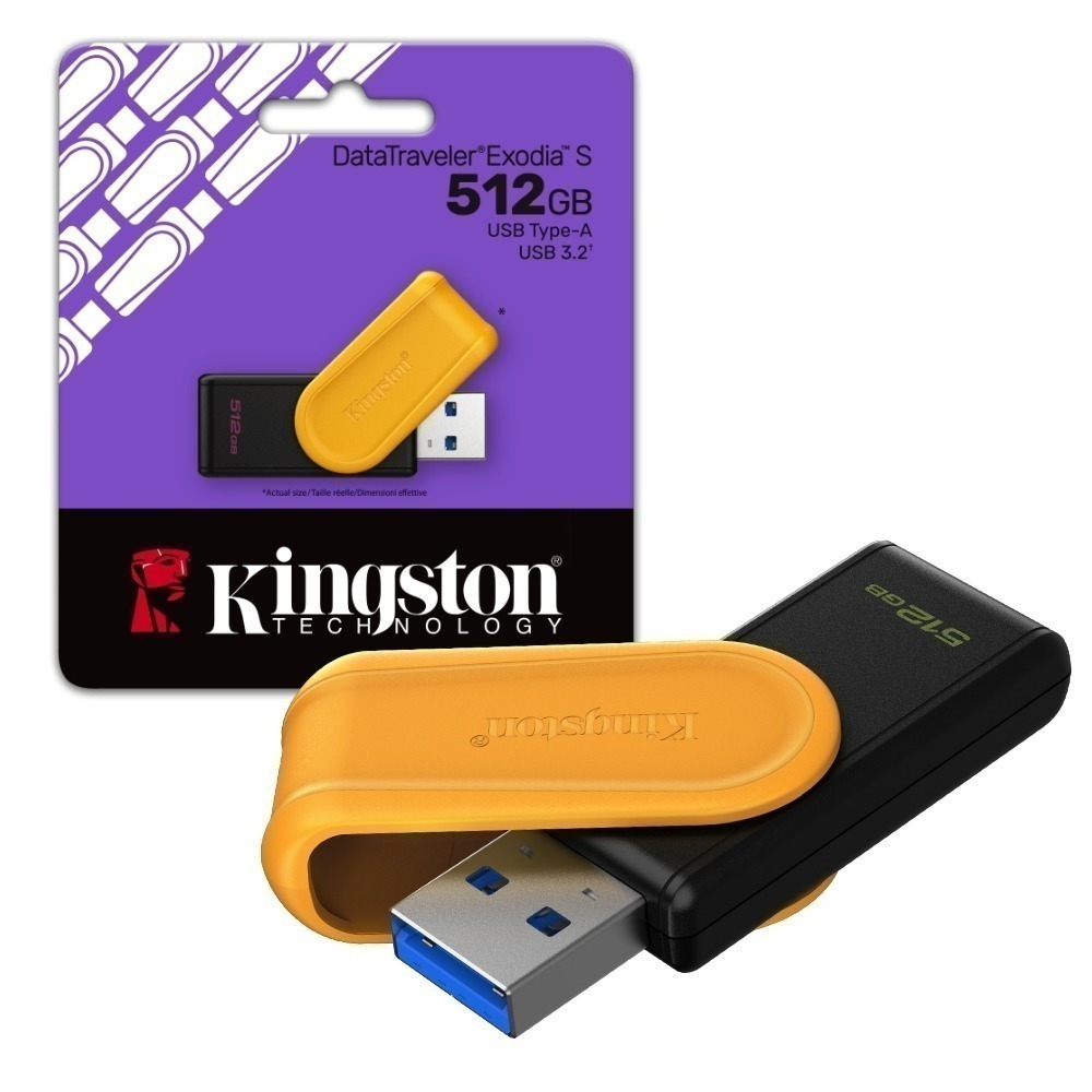 Kingston 64G 128G 256G 512G DataTraveler Exodia S USB3.2 隨身碟-規格圖5