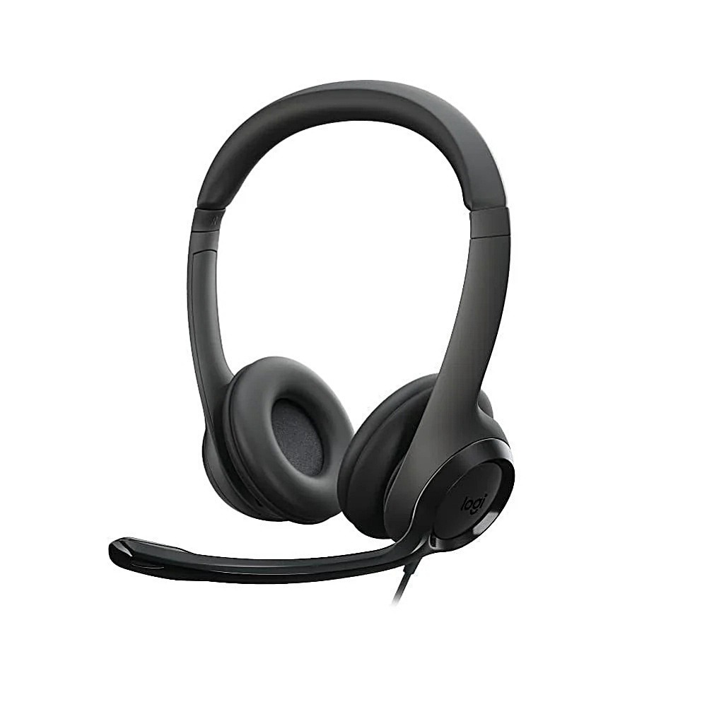 Logitech 羅技 H390 有線耳機麥克風 石墨灰/玫瑰粉/珍珠白-細節圖6