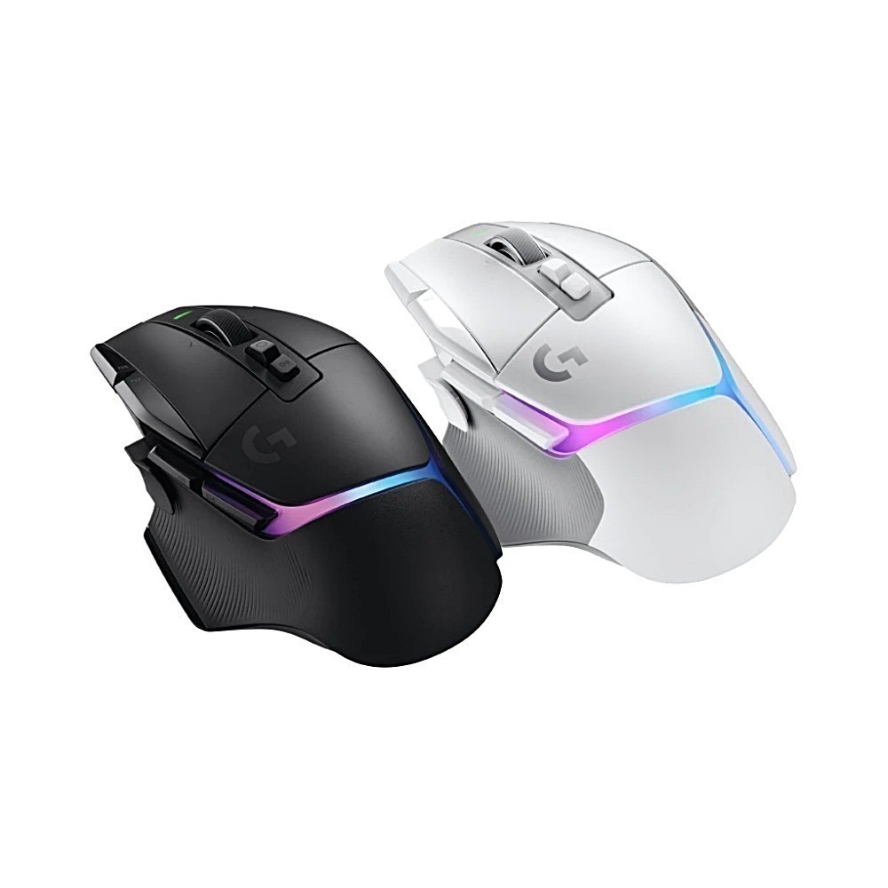 Logitech G 羅技 G502 X PLUS LIGHTSPEED 炫光 高效能無線電競滑鼠 岩石黑/皓月白-細節圖2