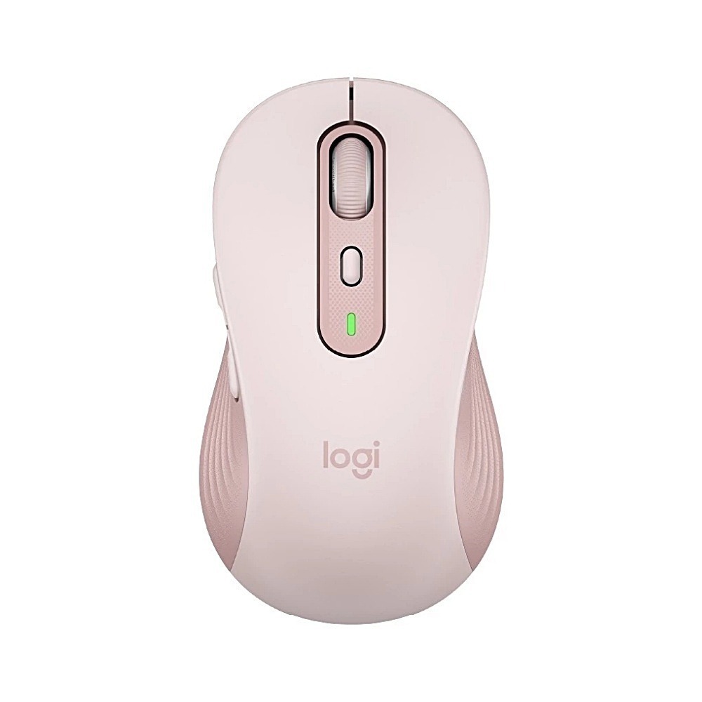 Logitech 羅技 M750 多工靜音無線滑鼠 石墨灰/玫瑰粉/珍珠白-細節圖4