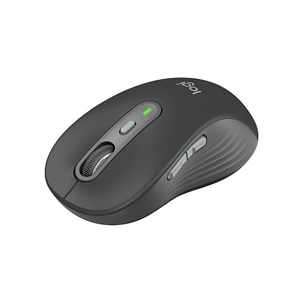Logitech 羅技 M750 大手版 多工靜音無線滑鼠 石墨灰/玫瑰粉/珍珠白-細節圖3