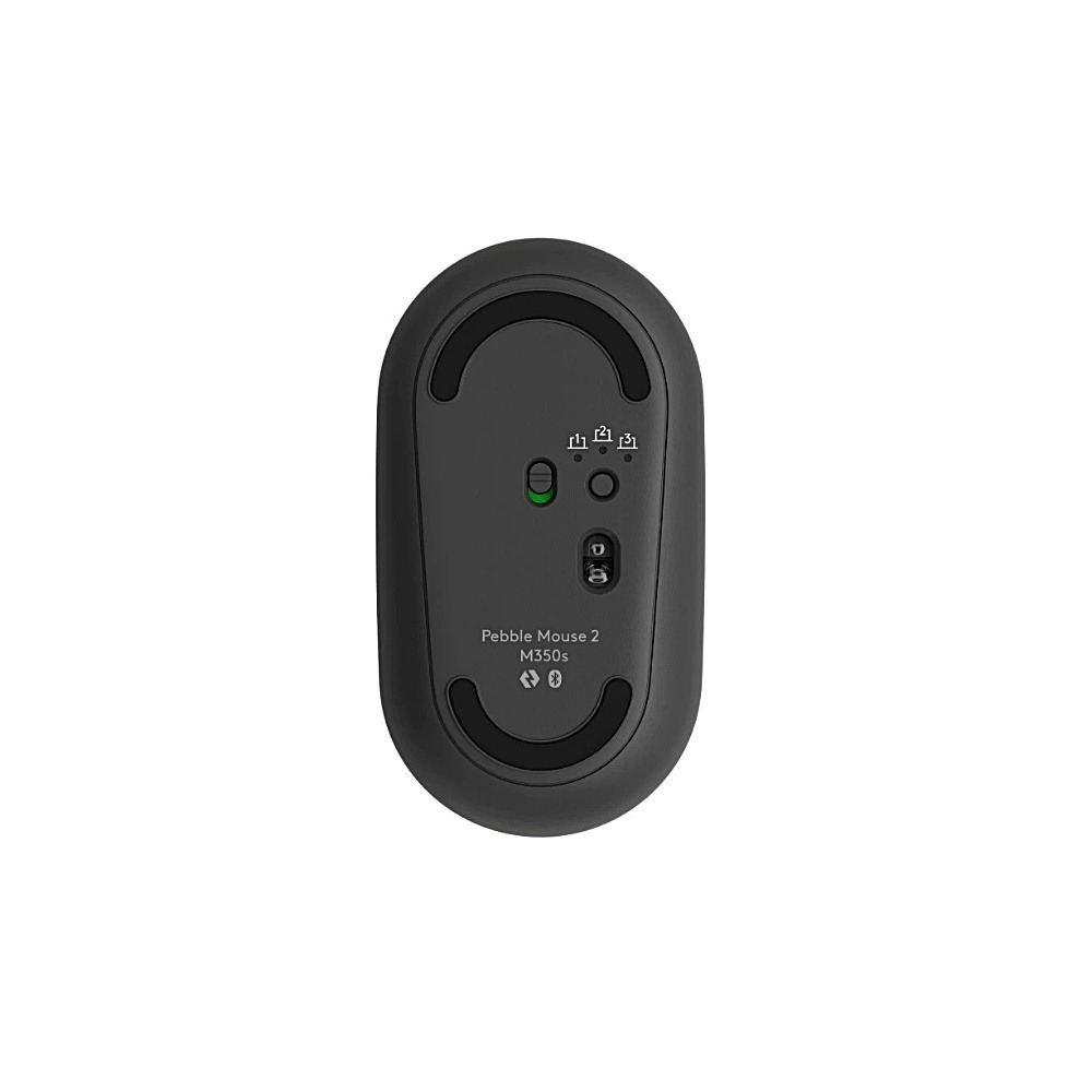 Logitech 羅技 M350s 無線藍牙滑鼠 珍珠白/玫瑰粉/石墨灰-細節圖5