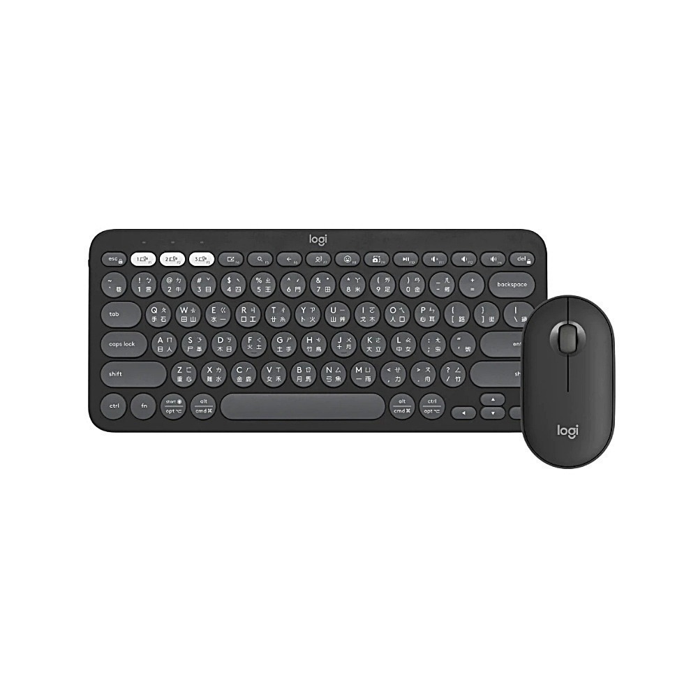 Logitech 羅技 Pebble 2 Combo 無線藍牙鍵盤滑鼠組-細節圖3