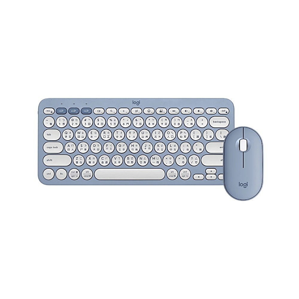 Logitech 羅技 Pebble 2 Combo 無線藍牙鍵盤滑鼠組-細節圖2