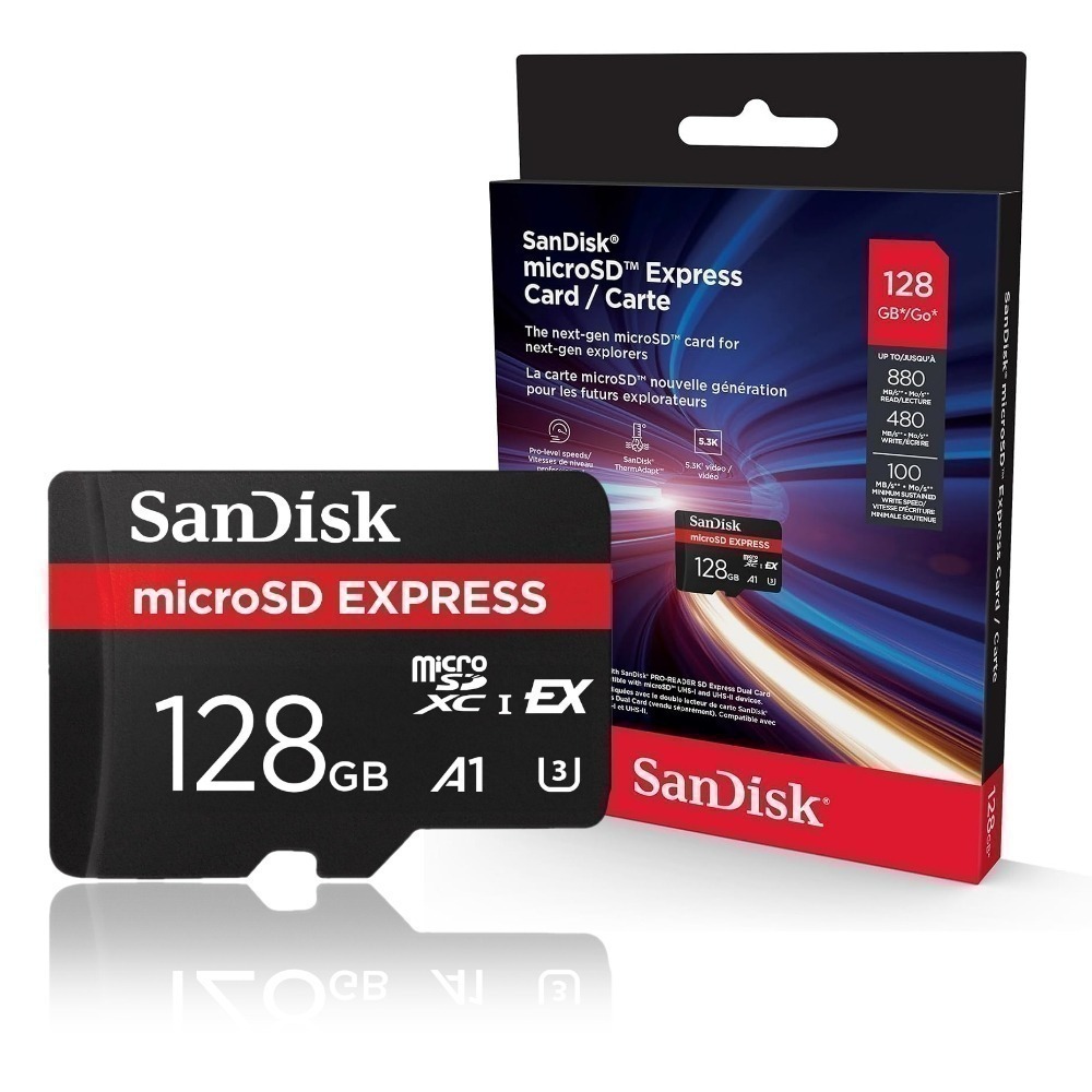 SanDisk EXPRESS 128G 256G 512G NS2專用 記憶卡 microSD A2 U3 UHS-I-細節圖2