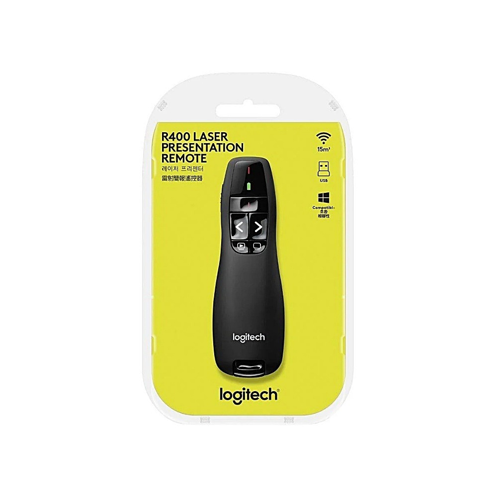 Logitech 羅技 R400 無線簡報器 紅光雷射 台灣公司貨-細節圖3