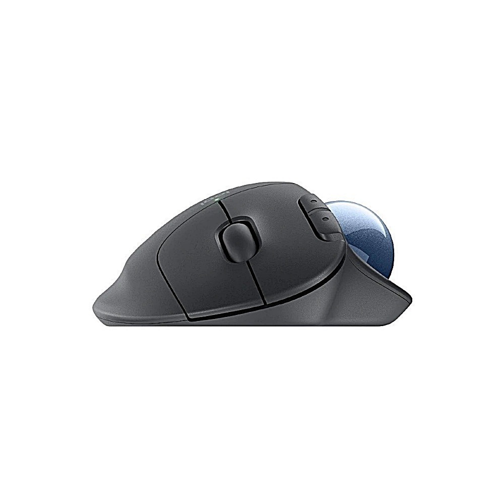 Logitech 羅技 ERGO M575S 軌跡球滑鼠 石墨黑/珍珠白-細節圖2