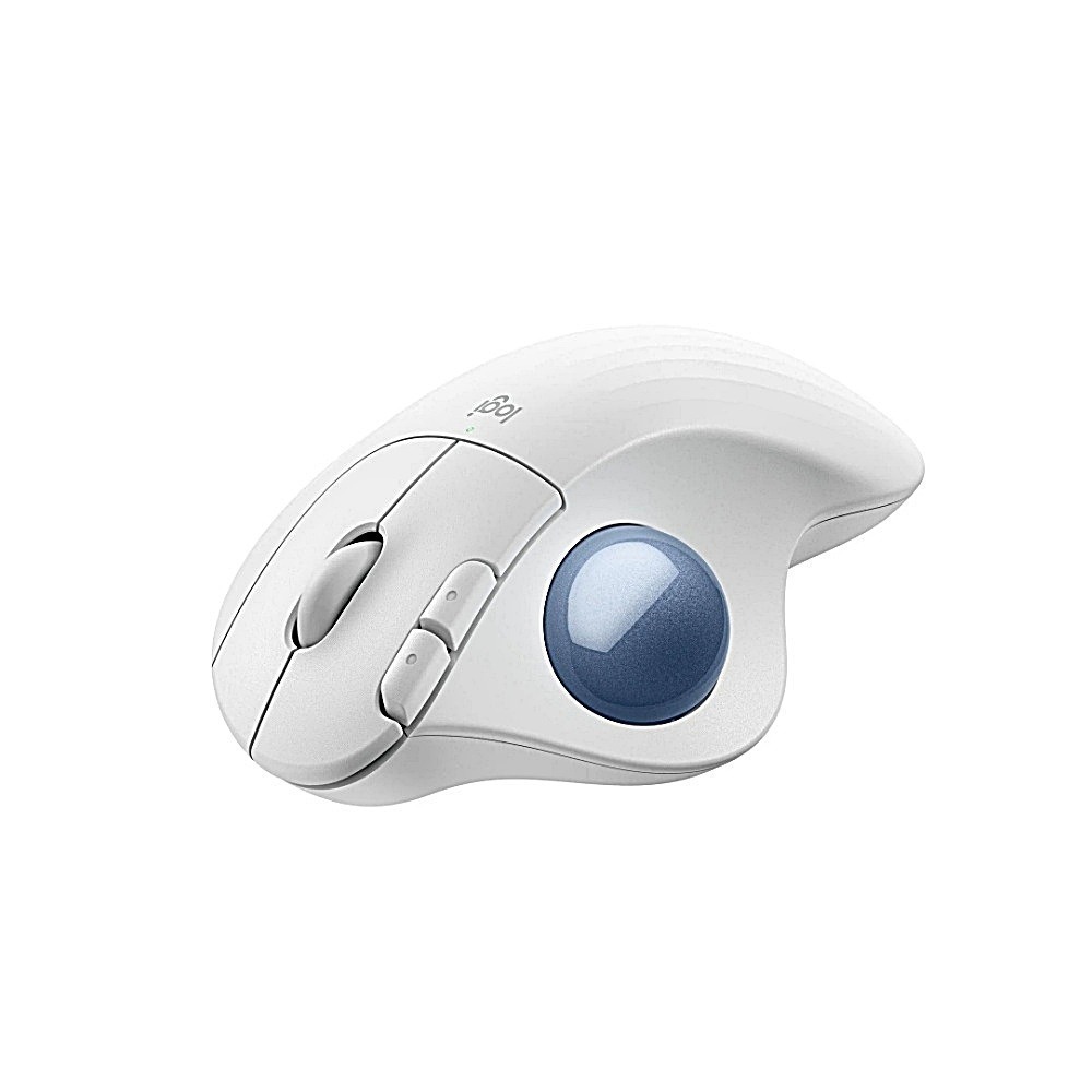 Logitech 羅技 ERGO M575S 軌跡球滑鼠 石墨黑/珍珠白-細節圖6