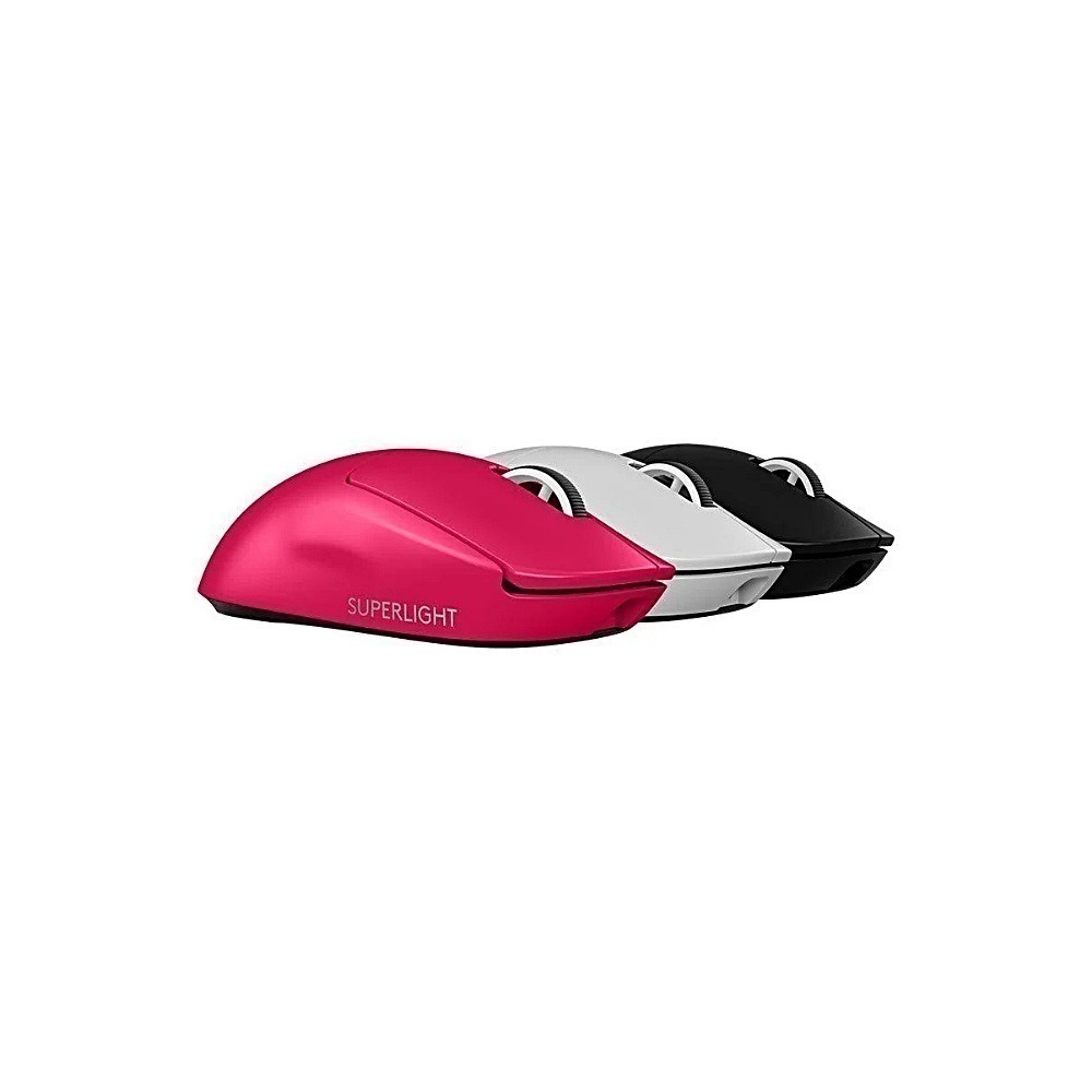 Logitech G 羅技 G PRO X SUPERLIGHT 2 無線 輕量化 電競滑鼠 黑/白/桃紅-細節圖2