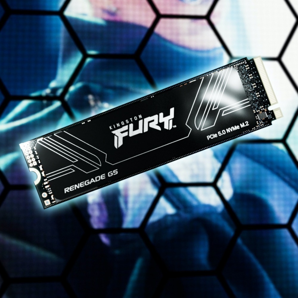 金士頓 1TB 2TB 4TB FURY Renegade G5 PCIe 5.0 NVMe M.2 SSD 固態硬碟-細節圖5
