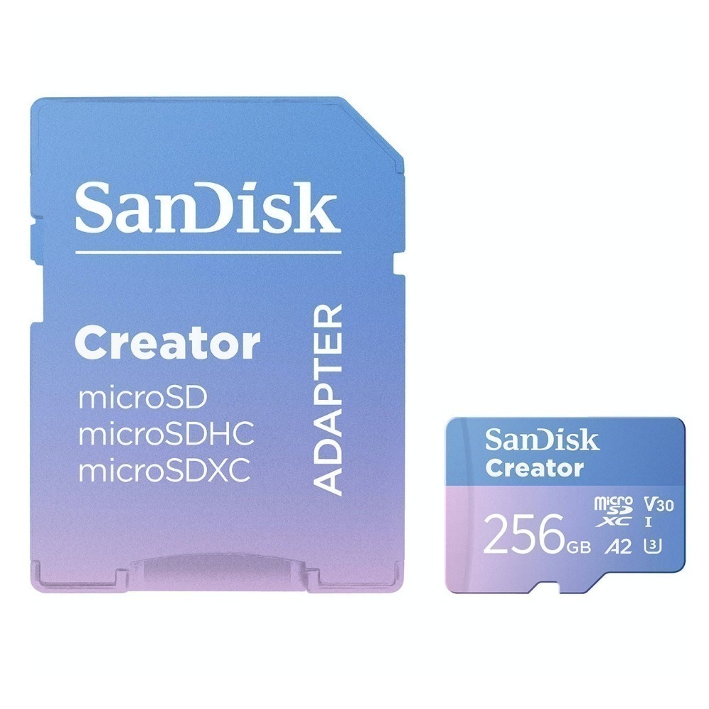 SanDisk Creator 128G 256G 512G 1TB microSD 記憶卡 A2 V30 終身保固-細節圖3