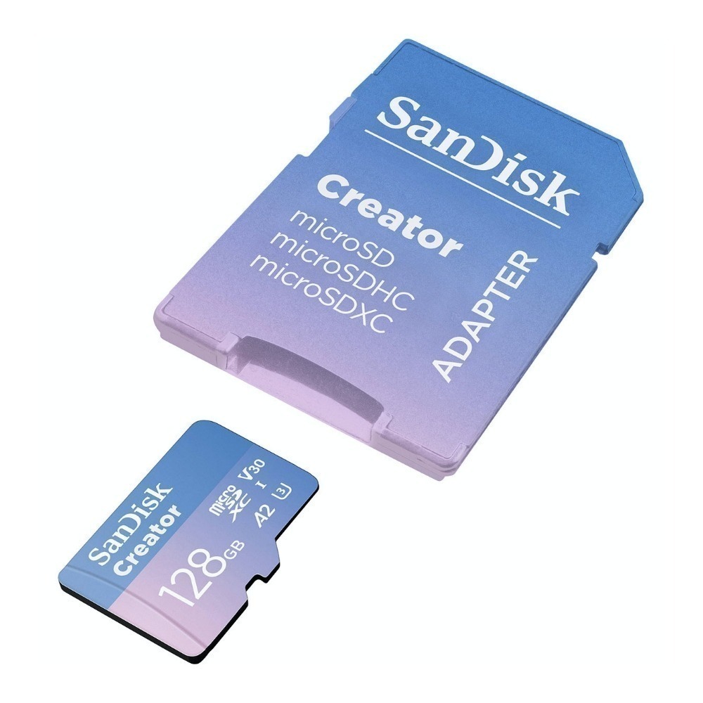 SanDisk Creator 128G 256G 512G 1TB microSD 記憶卡 A2 V30 終身保固-細節圖2