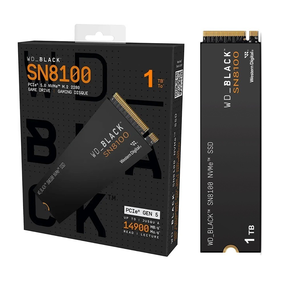 威騰 WD SN8100 1TB 2TB 4TB PCIe Gen 5 高速固態硬碟 SSD PCIe M.2 2280-細節圖2