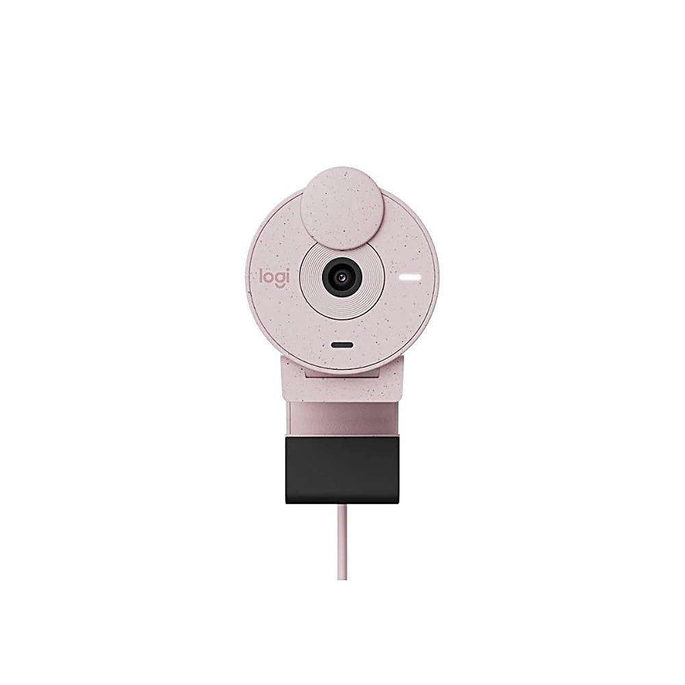 Logitech 羅技 Brio 300 網路攝影機 石墨黑/白/玫瑰粉-細節圖5