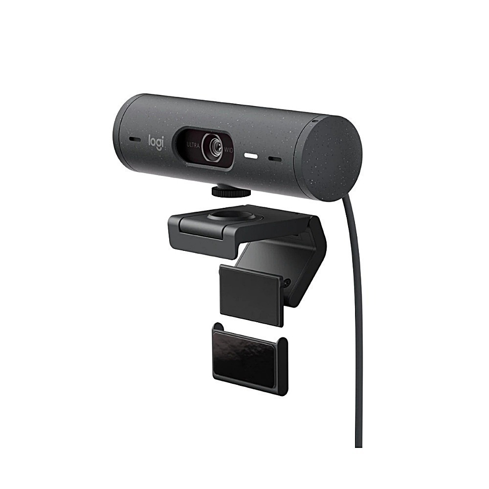 Logitech 羅技 Brio 500 網路攝影機 石墨黑/白/玫瑰粉-細節圖3