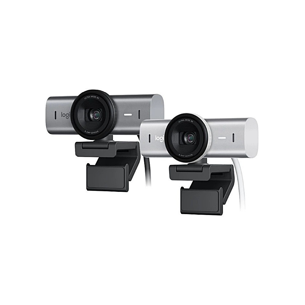 Logitech 羅技 MX Brio Ultra HD 網路攝影機 石墨灰/珍珠白-細節圖2