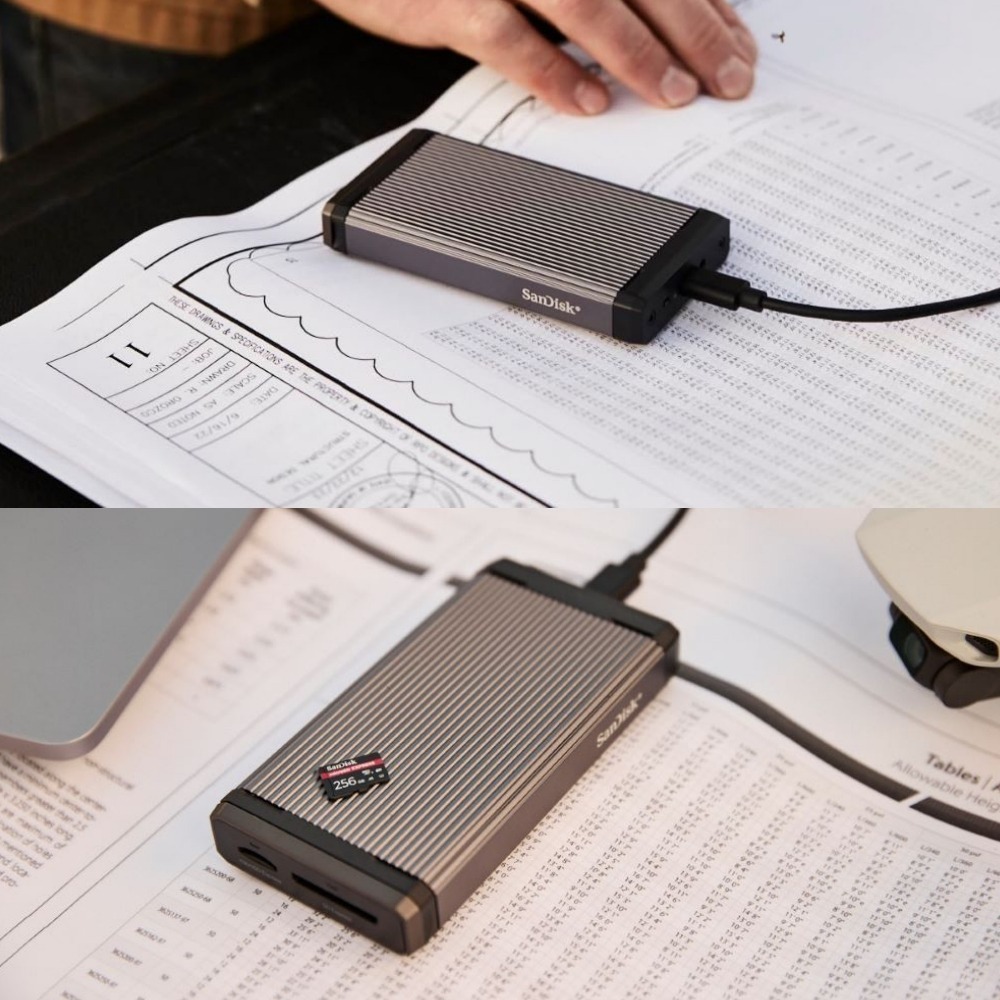 SanDisk Professional PRO-READER microSD SD EX 記憶卡 多卡讀卡機-細節圖7