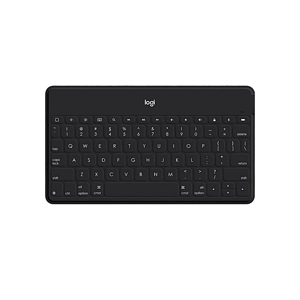 Logitech Keys-To-Go 輕巧藍牙鍵盤 適用iPhone iPad Apple TV 粉/黑色-細節圖2