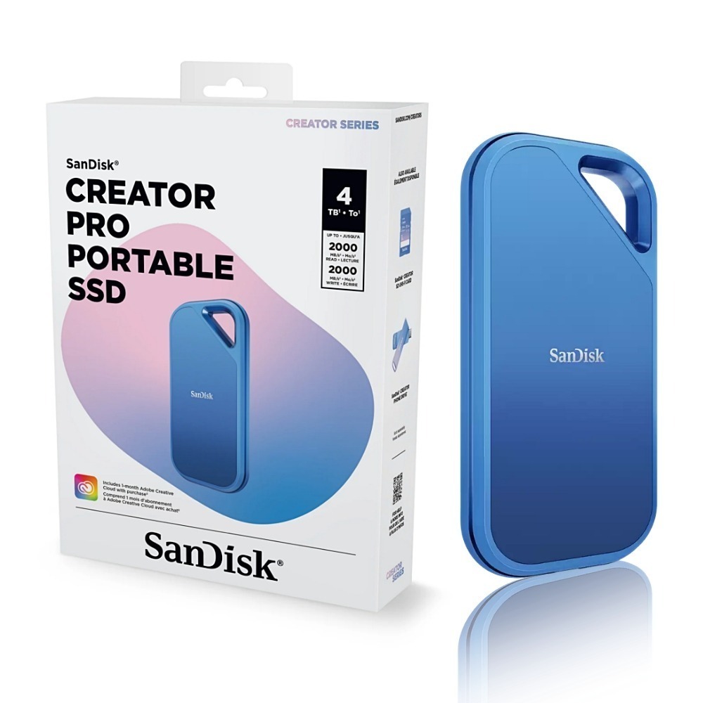 SanDisk Creator Pro 1TB 2TB 4TB Type-C 行動固態硬碟 高速SSD 外接硬碟-細節圖3