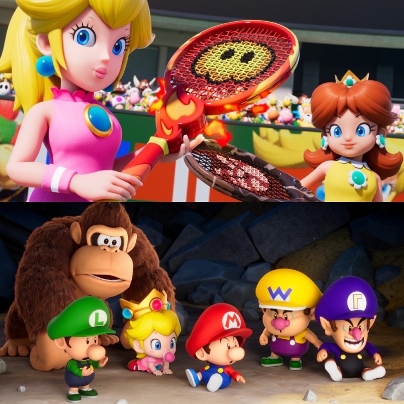 預購 NS2 任天堂 Switch2《 瑪利歐網球 狂熱 》中文版 遊戲片 2026/2/12發售-細節圖2