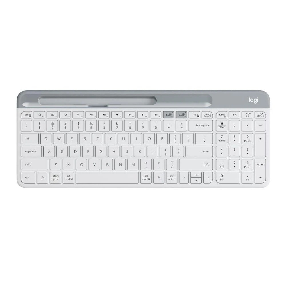 Logitech 羅技 K580 超薄 跨平台無線藍牙鍵盤 粉/石墨黑/珍珠白-細節圖5