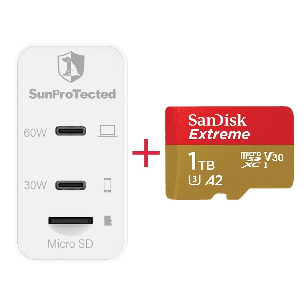 HODA 回憶捕手 GaN氮化鎵60W智慧備份電源供應器 送Sandisk 512G 1TB 高速記憶卡 公司貨-規格圖5