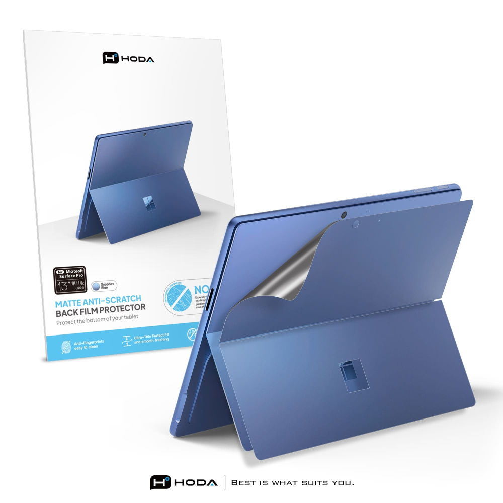 HODA 機身保護貼 寶石藍 for Surface Pro 第11版-細節圖2
