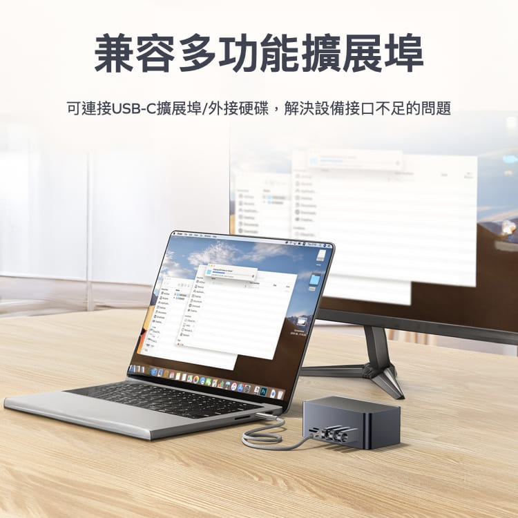 MOMAX Elite 100W快充 USB-C USB 3.2 20Gbps 2米 傳輸線 Type-C充電線-細節圖5