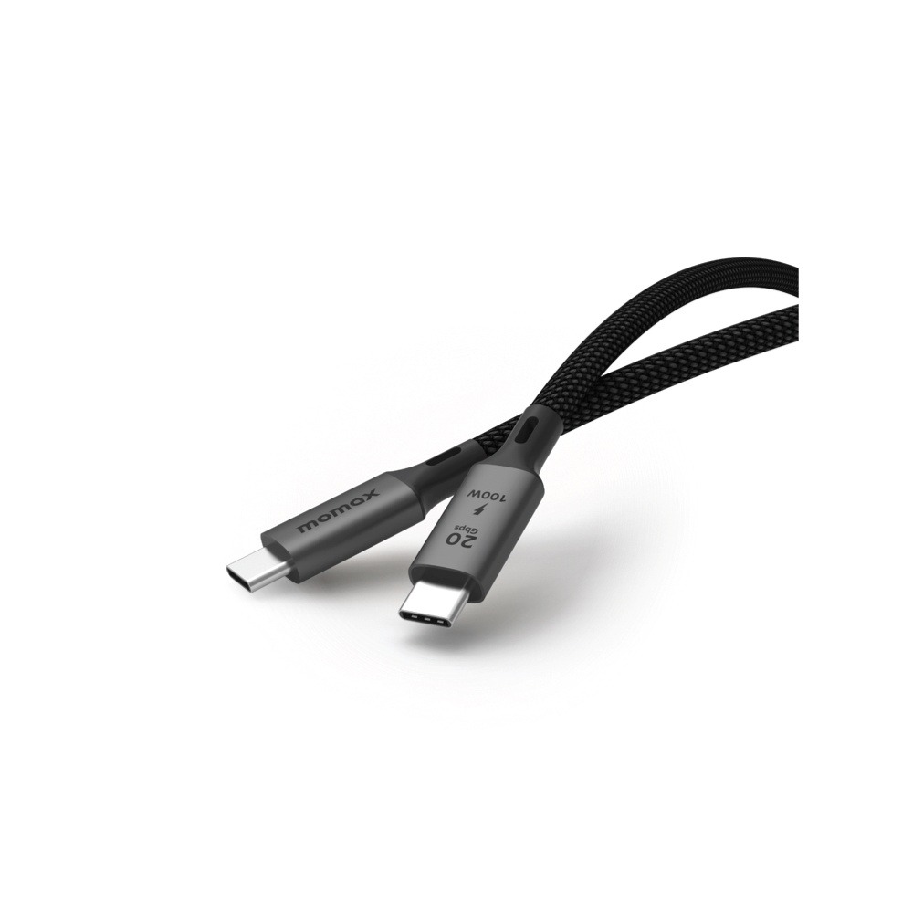 MOMAX Elite 100W快充 USB-C USB 3.2 20Gbps 2米 傳輸線 Type-C充電線-細節圖9