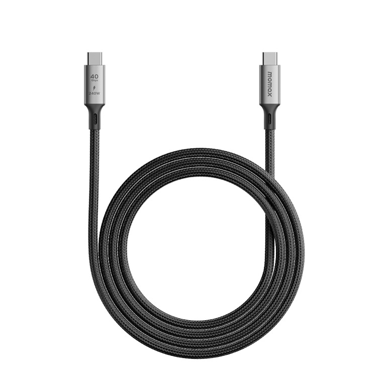 MOMAX 摩米士 Elite USB4 40Gbps 240W快充 1M 高速傳輸線 充電線 PD快充 閃充-細節圖7