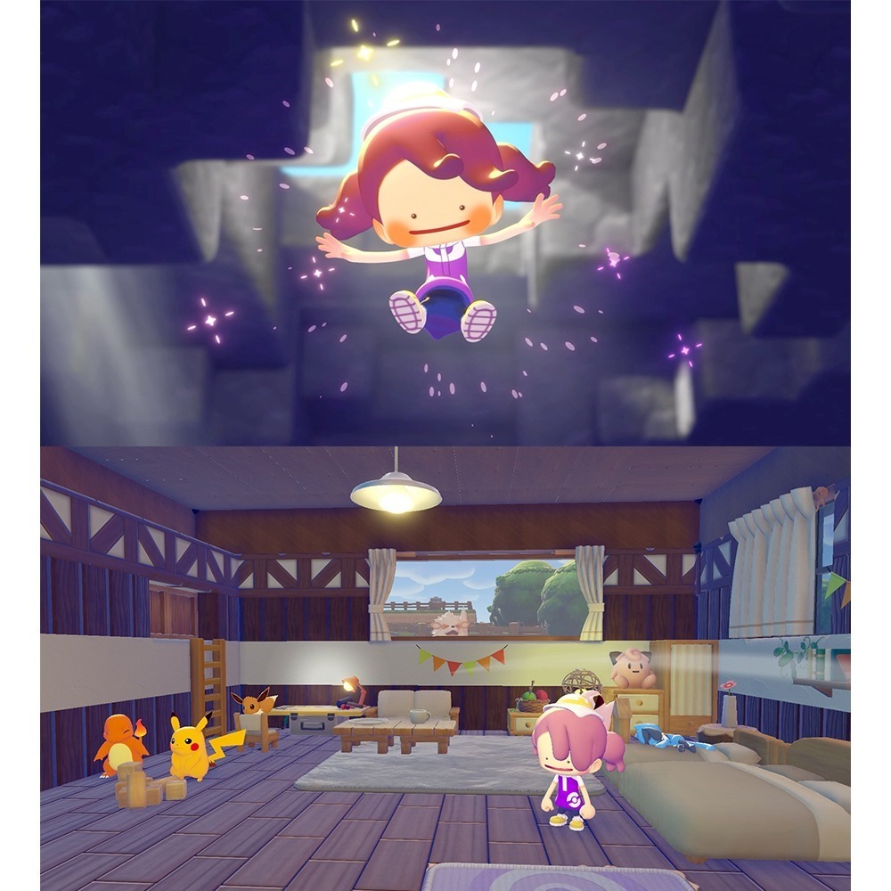 NS2 任天堂 Switch2《寶可夢 Pokopia 》中文版 盒裝版 鑰匙卡 百變怪沙盒遊戲-細節圖2