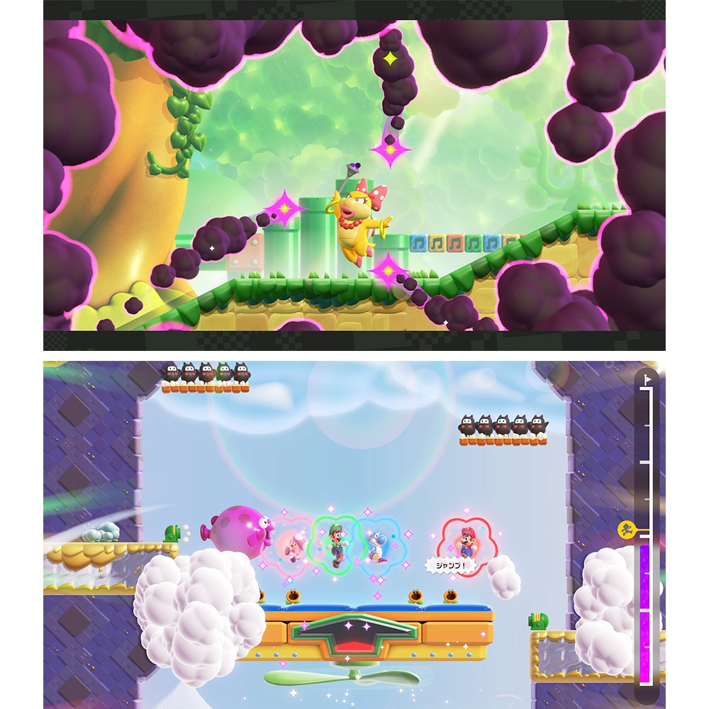 預購 NS2 任天堂《 超級瑪利歐兄弟 驚奇 + 同遊鈴鈴公園 》實體卡帶 中文版 遊戲片 3/26發售-細節圖2