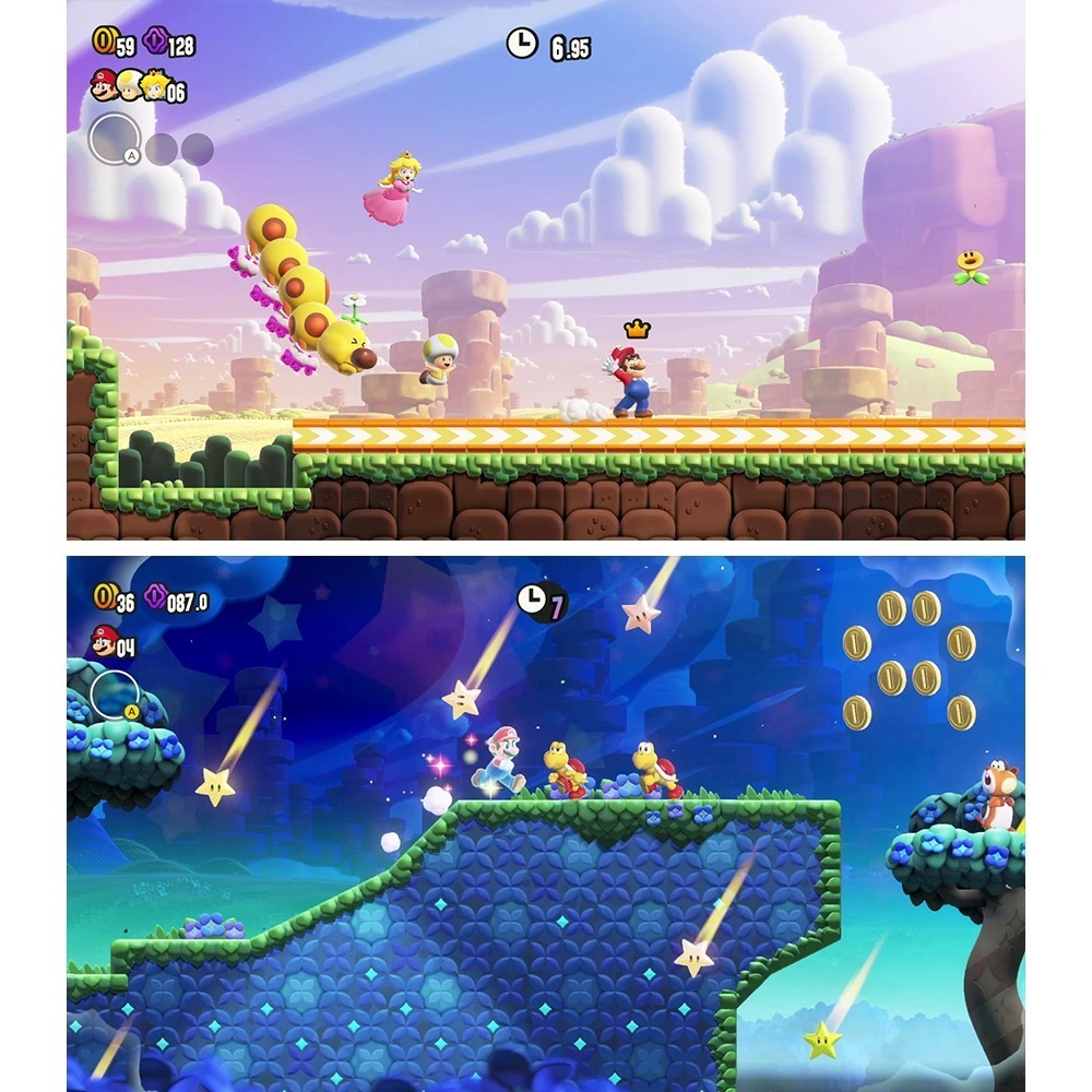 NS2 任天堂《 超級瑪利歐兄弟 驚奇 + 同遊鈴鈴公園 》實體卡帶 中文版 遊戲片-細節圖7