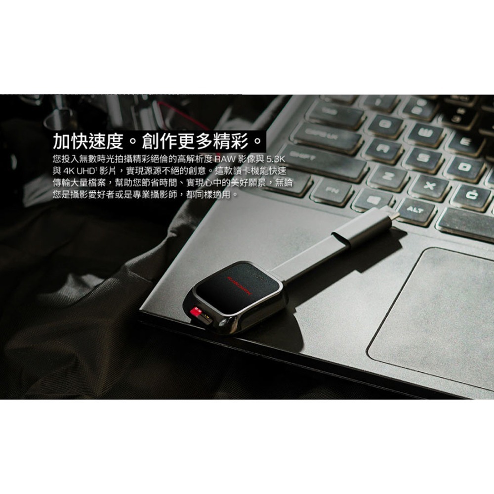 SANDISK QuickFlow microSD USB-C UHS-I 小卡 記憶卡 讀卡機 SDDR-B751-細節圖8
