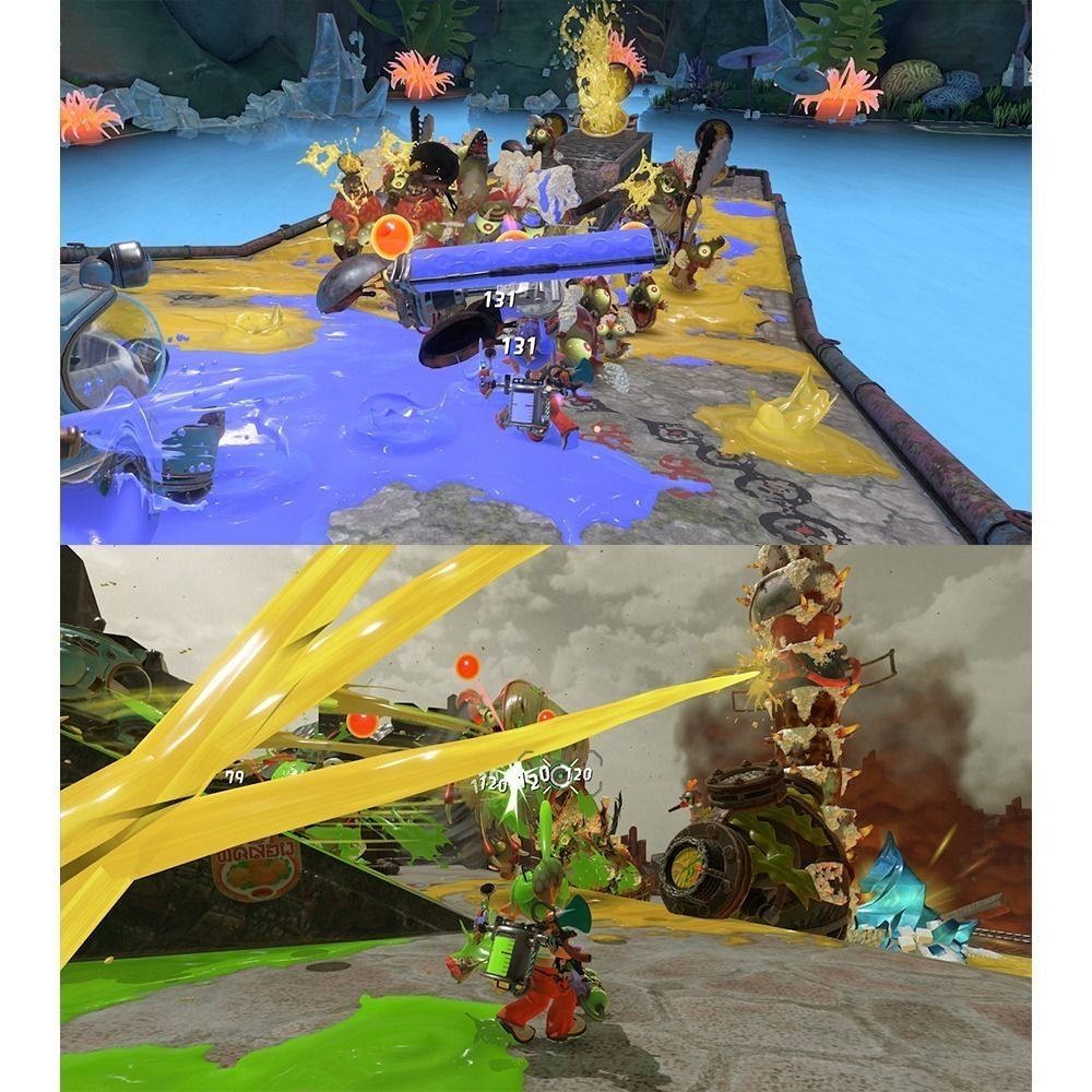 NS2 任天堂《斯普拉遁 塗擊隊》中文版 漆彈 遊戲片-細節圖6