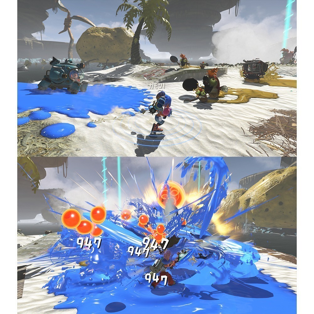 NS2 任天堂《斯普拉遁 塗擊隊》中文版 漆彈 遊戲片-細節圖7