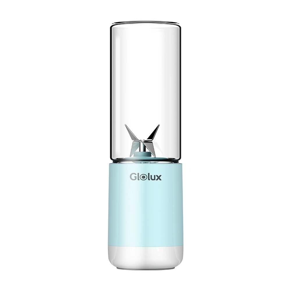 Glolux USB 隨行杯果汁機 簡約白/湖水藍 (GL-PB-380)-細節圖3