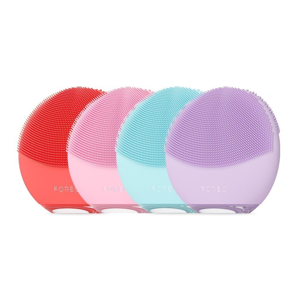 【FOREO】LUNA 4 Mini 智能雙面淨透潔面儀 洗臉機 天空藍/珊瑚紅/薰衣紫/浪漫粉