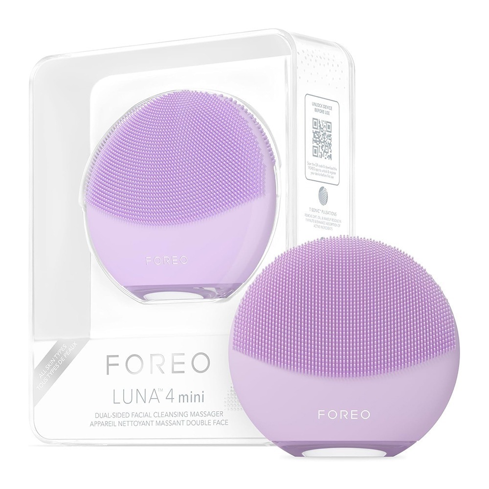 【FOREO】LUNA 4 Mini 智能雙面淨透潔面儀 洗臉機 天空藍/珊瑚紅/薰衣紫/浪漫粉-細節圖2