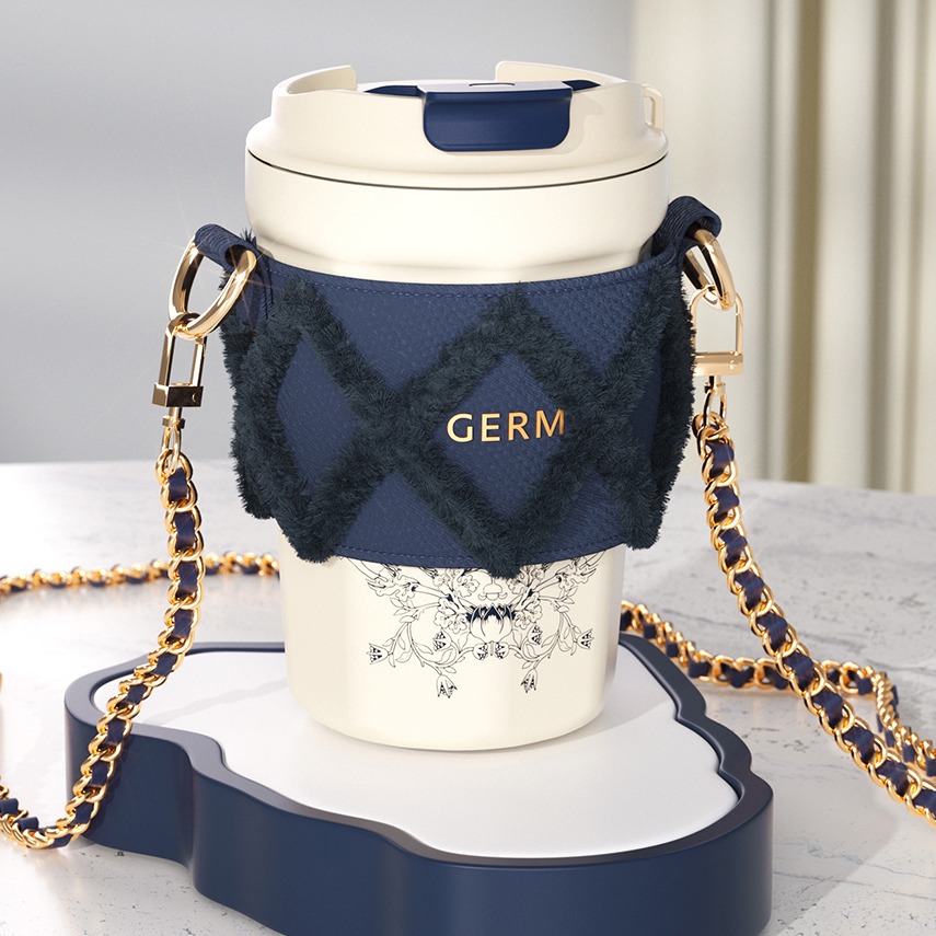 GERM格米 THE MET喜上莓梢系列菱形咖啡杯-390ML-細節圖2