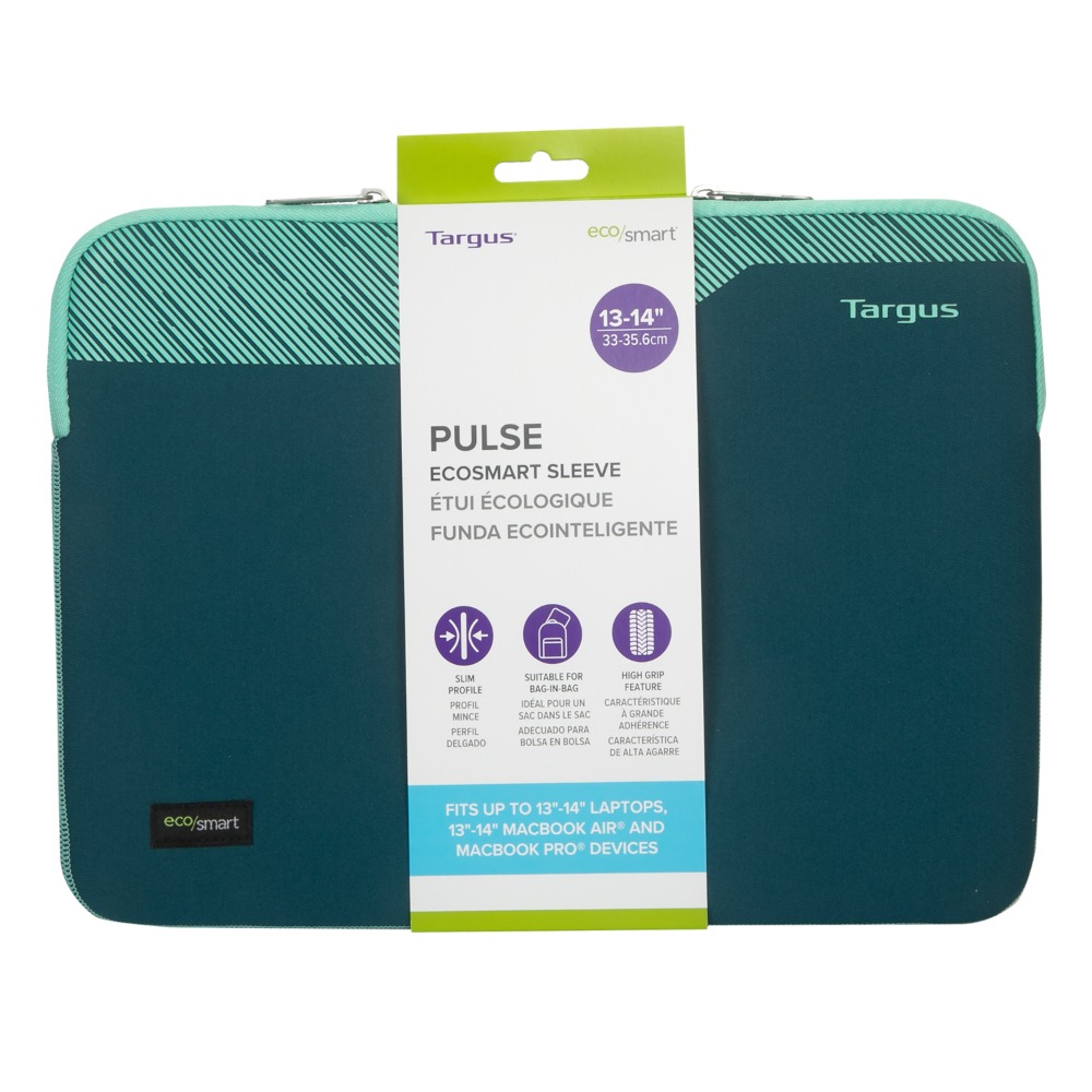 Targus Pulse II EcoSmart 13-14 吋環保輕薄內膽包 - 綠色 (TBS97005)-細節圖2