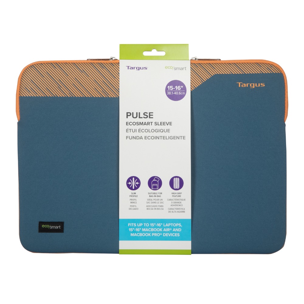 Targus Pulse II EcoSmart 15-16 吋環保輕薄內膽包 - 藍色 (TBS97102)-細節圖3