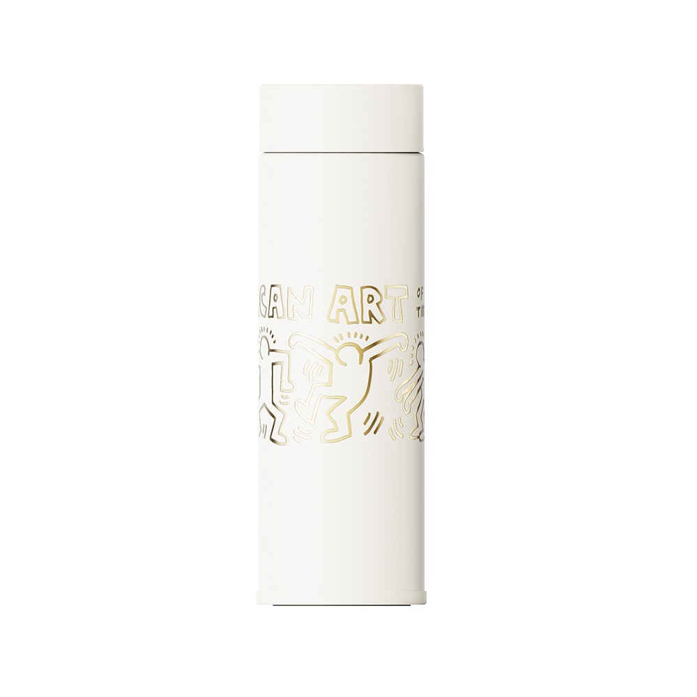GERM格米 凱斯哈林聯名款假日保溫杯-300ML 白色/紅色/黑色-規格圖1