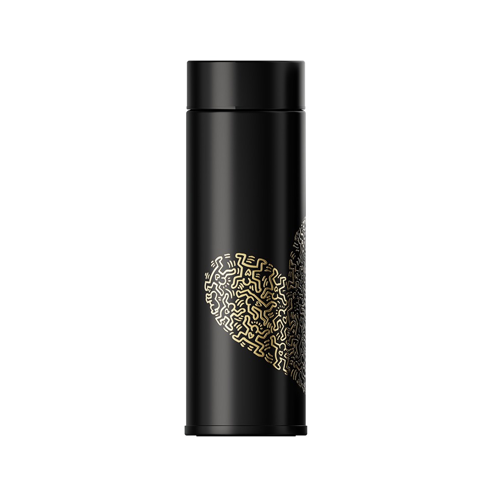 GERM格米 凱斯哈林聯名款假日保溫杯-300ML 白色/紅色/黑色-規格圖1
