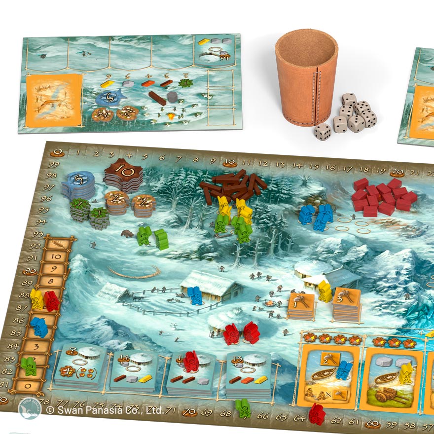 STONE AGE ANNIVERSARY 石器時代10週年紀念版 新天鵝堡桌遊♣桌遊森林-細節圖2