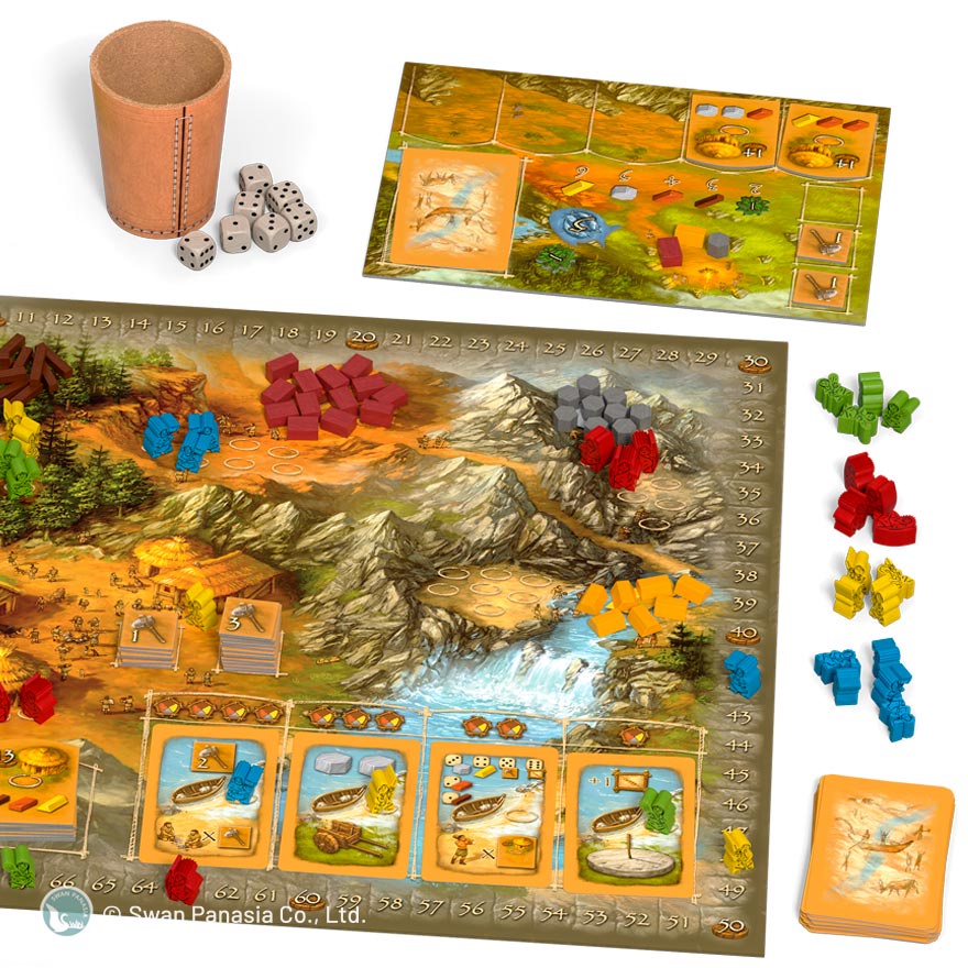 STONE AGE ANNIVERSARY 石器時代10週年紀念版 新天鵝堡桌遊♣桌遊森林-細節圖3
