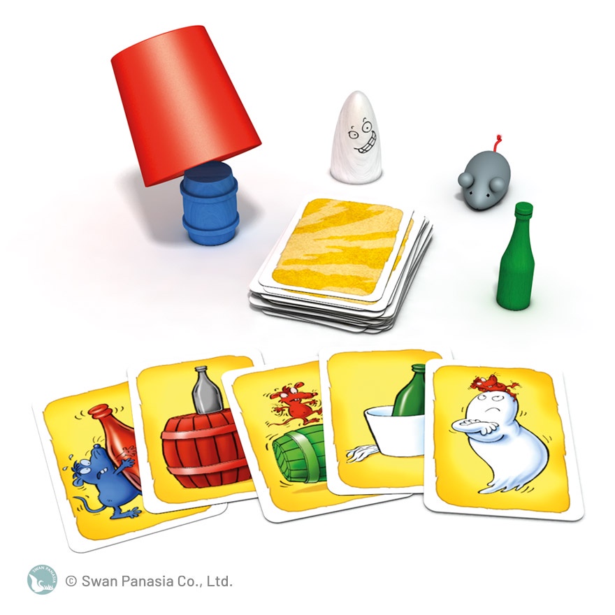 GEISTESBLITZ SPOOKY DOO 閃靈快手：魔法帽 新天鵝堡桌遊♣桌遊森林-細節圖3