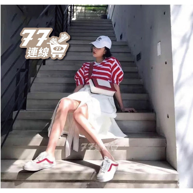 VANS STYLE 36 MARSHMALLOW 白 紅 綠 藍 米白 紅線 綠線 藍線 麂皮 運動-細節圖5