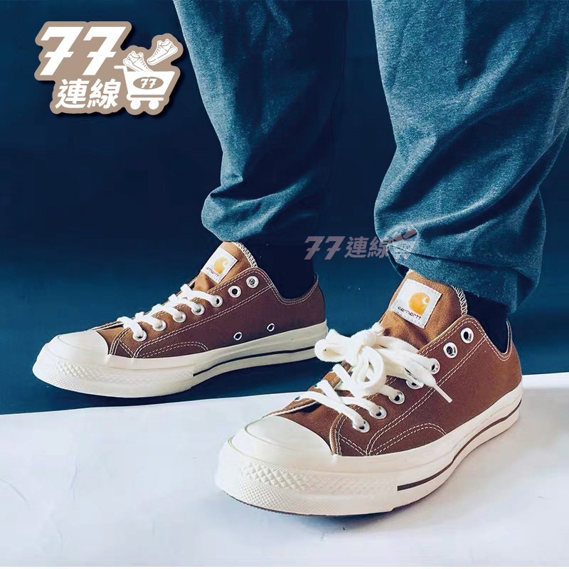 CONVERSE CHUCK 70HI x CARHARTT 1970 聯名款 休閒鞋 咖啡 迷彩 NT$1,199-細節圖3
